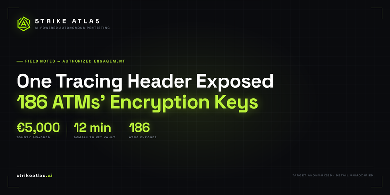 One Tracing Header Exposed 186 ATMs' Encryption Keys